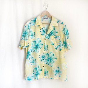Vintage Chemise Hawaiian Shirt Sz L